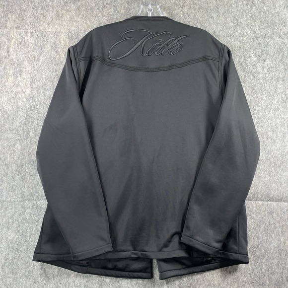 Kith Ribbon Embroidery Alec Gi-Black Men's Medium FW24 NWT - Picture 10 of 11